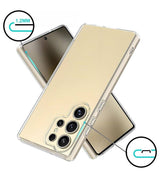 Силиконов Калъф за Samsung S26 Ultra, Tech-Protect FlexAir Clear Case, Прозрачен (3)