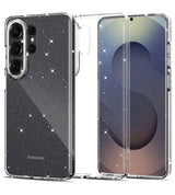Блестящ Калъф за Samsung S26 Ultra, Tech-Protect FlexAir Glitter Case, Прозрачен