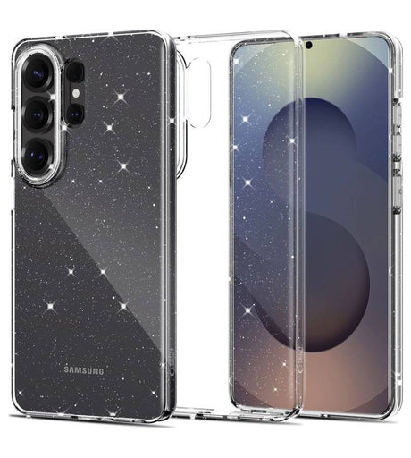 Блестящ Калъф за Samsung S26 Ultra, Tech-Protect FlexAir Glitter Case, Прозрачен