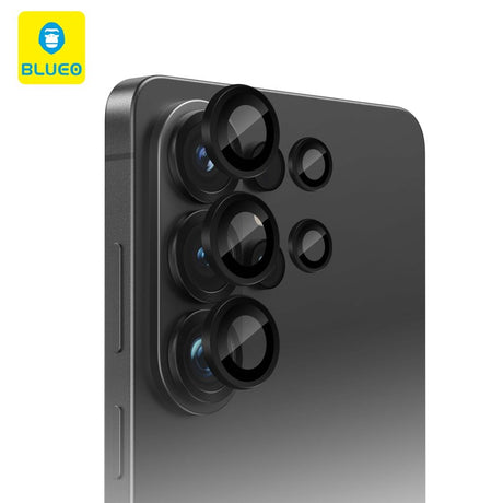 Протектор за Камерата на Samsung S26 Ultra, Blueo Cam Lens Glass, Черен (2)