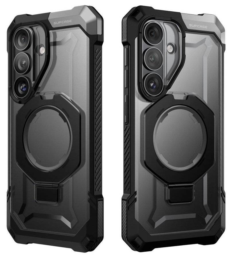 Magsafe Калъф за Samsung S26, Supcase UB Grip Mag, Черен (2)