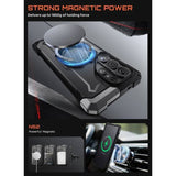 Magsafe Калъф за Samsung S26 Ultra, Supcase UB Grip Mag, Черен (3)