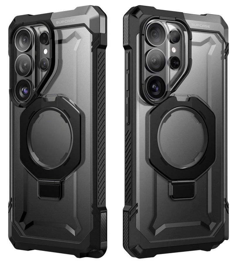Magsafe Калъф за Samsung S26 Ultra, Supcase UB Grip Mag, Черен (2)