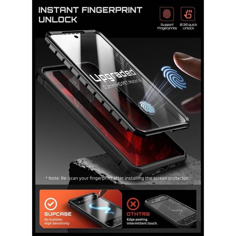 Magsafe Противоударен Калъф за Samsung S26, Supcase UB Pro Mag, Черен (9)