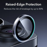 Протектор за Камерата на Samsung S26 Ultra, ESR Armorite Camera Ring Glass, Прозрачен (2)