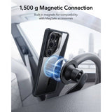 Magsafe Калъф за Samsung S26 Ultra, ESR Classic Hybrid Kickstand Magnetic Case, Черен (6)
