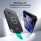 Протектор за iPhone Air, ESR Ultrafit Armorite Glass 2бр., Прозрачен (2)