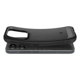 Противоударен Калъф за Xiaomi 17, Spigen Rugged Armor Case, Черен (8)