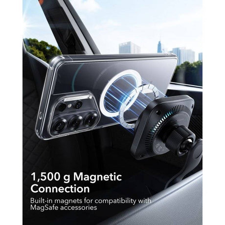 Magsafe Kалъф за Samsung S26 Ultra, ESR Classic Hybrid Magnetic Case, Прозрачен (7)