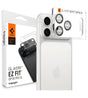 Протектор за Камерата на iPhone 17 Pro Max, Spigen EZ Fit Optik Pro XL Glass tR, Сребрист