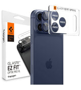 Протектор за Камерата на iPhone 17 Pro, Spigen EZ Fit Optik Pro XL Glass tR, Син