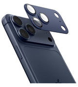 Протектор за Камерата на iPhone 17 Pro Max, Spigen EZ Fit Optik Pro XL Glass tR, Син (3)