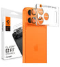 Протектор за Камерата на iPhone 17 Pro, Spigen EZ Fit Optik Pro XL Glass tR, Оранжев