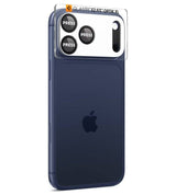 Протектор за Камерата на iPhone 17 Pro, Spigen EZ Fit Optik Pro XL Glass tR, Черен (3)