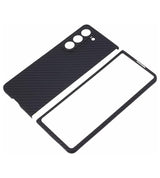 Карбонов Калъф за Samsung Z Fold 6, Aramid Fiber Case, Черен (5)