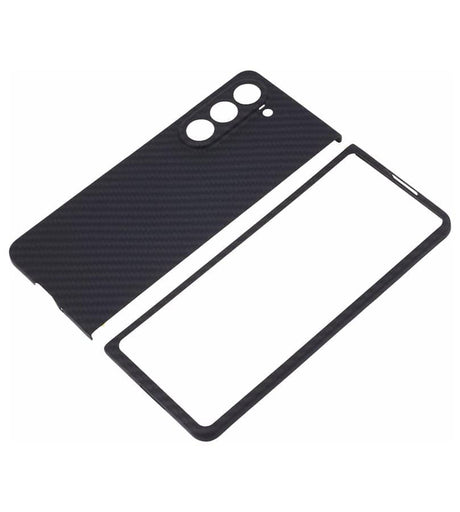 Карбонов Калъф за Samsung Z Fold 6, Aramid Fiber Case, Черен (5)
