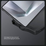 Magsafe калъф с Плъзгач за Камера за Samsung S25 Ultra, Nillkin CamShield Pro Case, Черен (9)