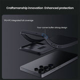 Magsafe калъф с Плъзгач за Камера за Samsung S25 Ultra, Nillkin CamShield Pro Case, Черен (8)