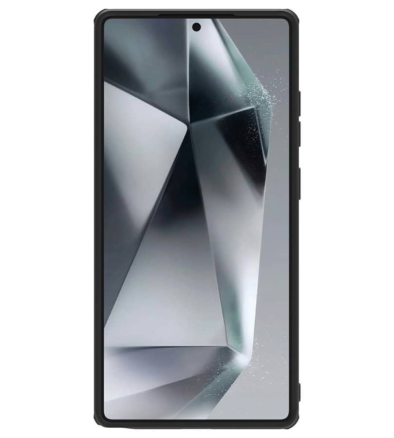 Magsafe калъф с Плъзгач за Камера за Samsung S25 Ultra, Nillkin CamShield Pro Case, Черен (3)