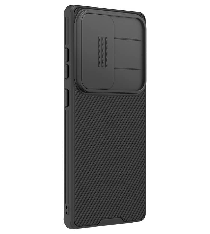 Magsafe калъф с Плъзгач за Камера за Samsung S25 Ultra, Nillkin CamShield Pro Case, Черен (2)