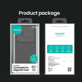 Magsafe калъф с Плъзгач за Камера за Samsung S25 Ultra, Nillkin CamShield Pro Case, Черен (16)