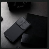 Magsafe калъф с Плъзгач за Камера за Samsung S25 Ultra, Nillkin CamShield Pro Case, Черен (15)