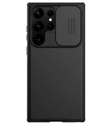 Magsafe калъф с Плъзгач за Камера за Samsung S25 Ultra, Nillkin CamShield Pro Case, Черен