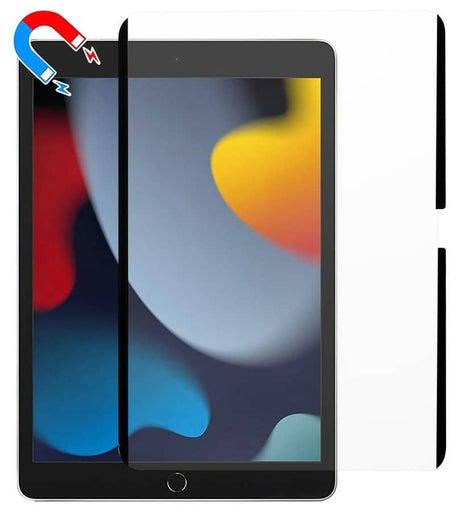Матов Протектор за iPad 9/ 8/ 7 10.2", Magnetic Paper Feel Glass, Черен