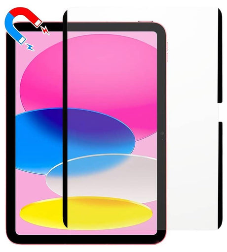 Матов Протектор за iPad 11th 2025 A16/ 10th 2022, Magnetic Paper Feel Glass, Черен