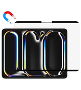 Матов Протектор за iPad Pro 13 2025-2024, Magnetic Paper Feel Glass, Черен