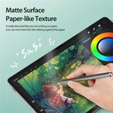 Матов Протектор за Samsung Tab S10 FE Plus 13.1", Dux Ducis Magnetic Paperfeel Naad Glass, Прозрачен (5)