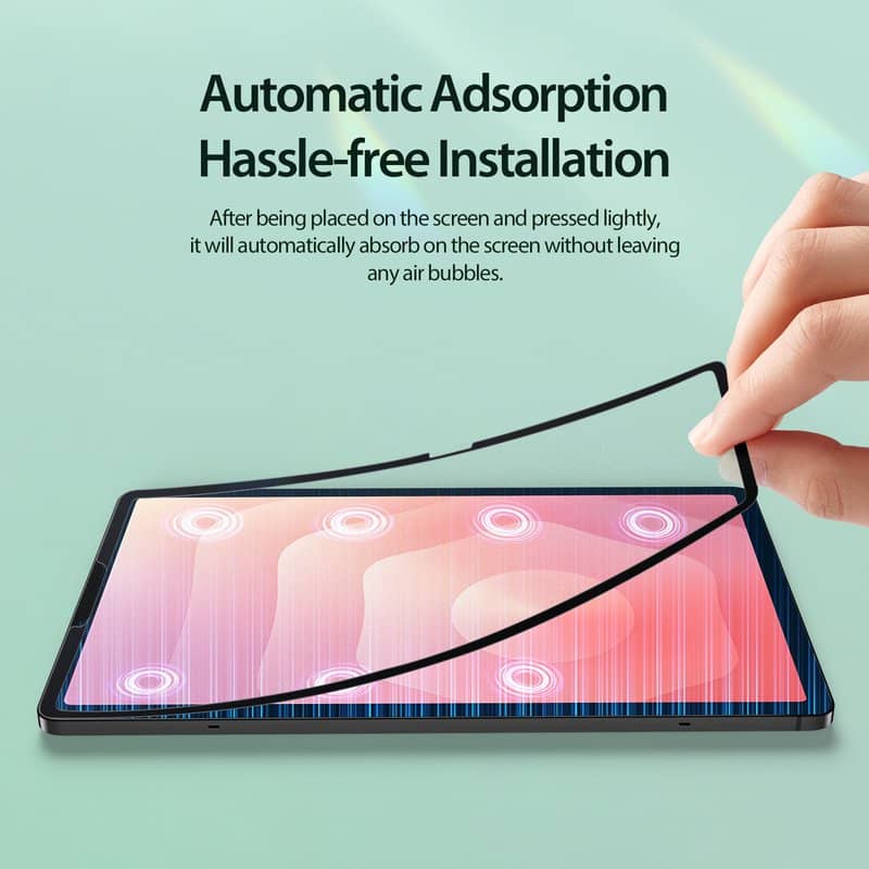 Матов Протектор за Samsung Tab S11 11", Dux Ducis Paperfeel Naad Glass, Прозрачен (4)