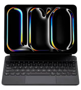 Калъф с Клавиатура и Тъчпад за iPad Pro 11 2025-2024, Magnetic Keyboard Case, Черен
