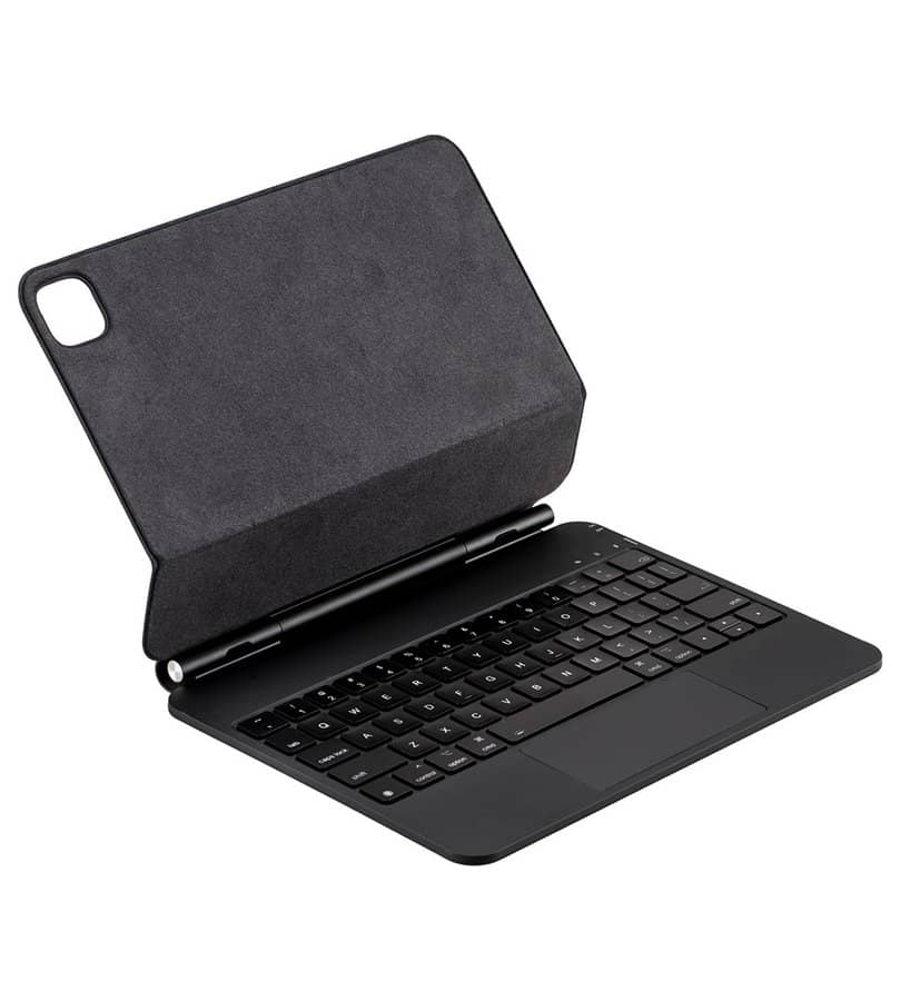 Калъф с Клавиатура и Тъчпад за iPad Pro 11 2025-2024, Magnetic Keyboard Case, Черен (3)