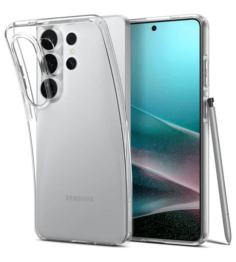 Силиконов Калъф за Samsung S26 Ultra, Spigen Liquid Crystal Case, Прозрачен