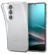 Блестящ Калъф за Samsung S26, Spigen Liquid Crystal Glitter Quartz Case, Прозрачен