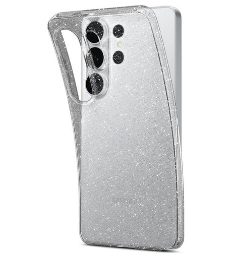 Блестящ Калъф за Samsung S26 Ultra, Spigen Liquid Crystal Glitter Quartz Case, Прозрачен (3)