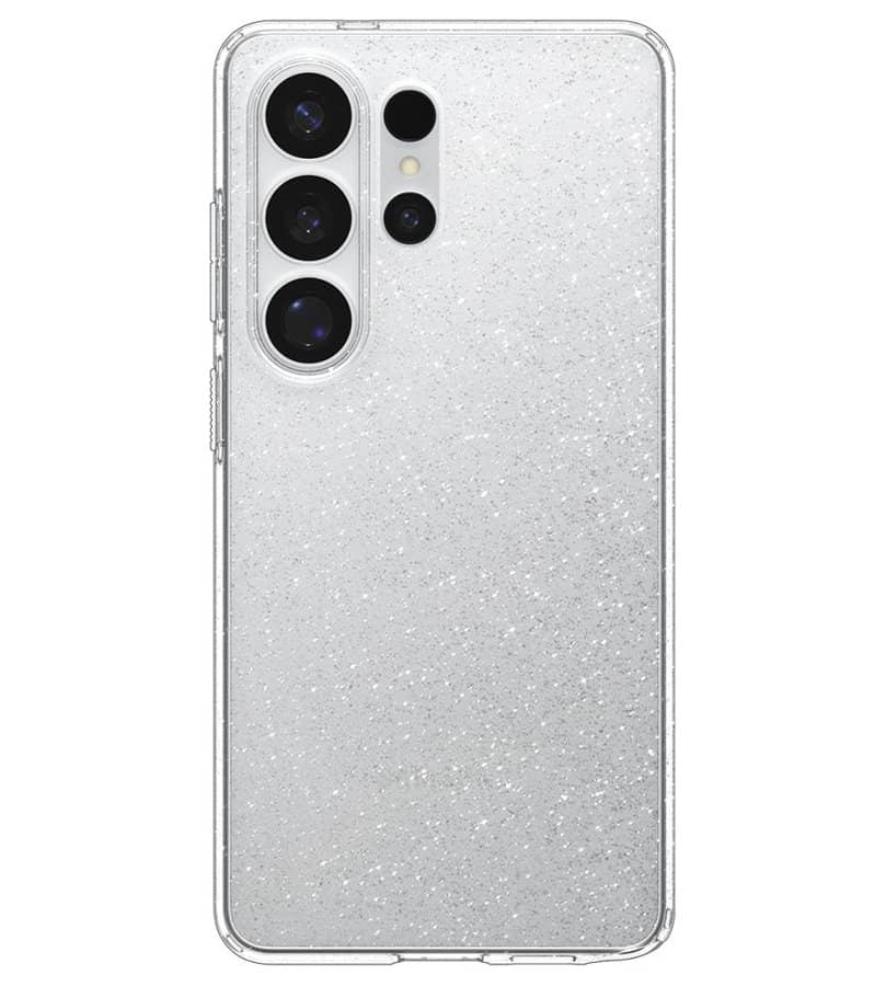 Блестящ Калъф за Samsung S26 Ultra, Spigen Liquid Crystal Glitter Quartz Case, Прозрачен (2)