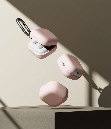 Калъф за Samsung Buds 4 Pro/ 4, Ringke Silicone Case, Розов (4)