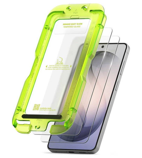 Стъклен Протектор за Samsung S26, Ringke Easy Slide Glass 2бр., Прозрачен (2)