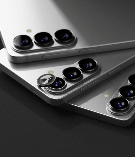 Протектор за Камера за Samsung S26 Plus, Ringke Cam Lens Frame Glass 2бр., Черен (6)