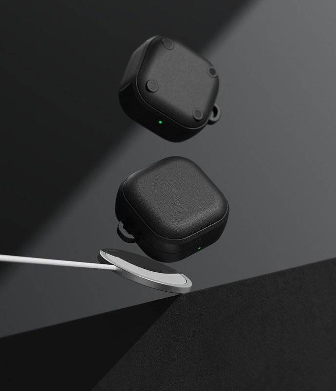 Magsafe Калъф за Samsung Buds 4 Pro/ 4, Ringke Onyx Magnetic Case, Черен (3)