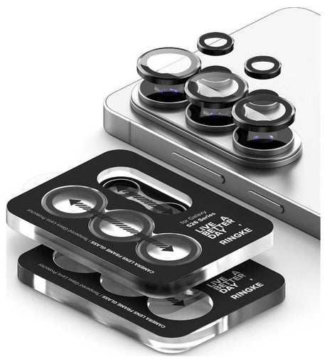 Протектор за Камера за Samsung S26 Ultra, Ringke Cam Lens Frame Glass 2бр., Черен (4)