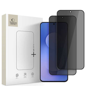 Затъмняващ Протектор за Samsung A57, Tech-Protect Privacy Spy+ Glass 2бр., Черен