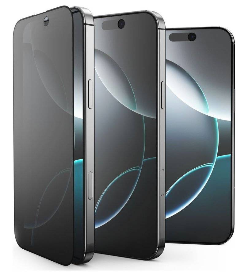 Затъмняващ Протектор за Samsung A57, Tech-Protect Privacy Spy+ Glass 2бр., Черен (4)