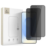 Затъмняващ Протектор за Samsung S26, Tech-Protect Privacy Spy+ Glass 2бр., Черен