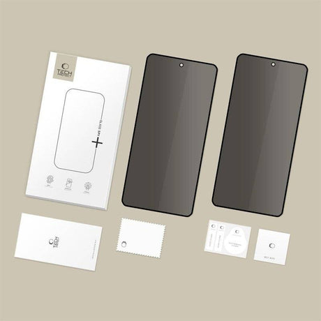 Затъмняващ Протектор за Samsung S26 Ultra, Tech-Protect Privacy Spy+ Glass 2бр., Черен (3)