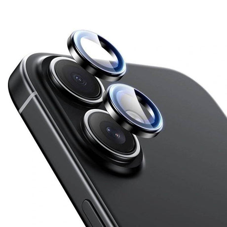 Протектор за Камера за Samsung A37, Tech-Protect CamRing Fit+ Glass, Черен (2)