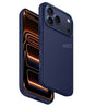 Magsafe Калъф за iPhone 17 Pro Max, HDD Diving Leather Mag Case, Син