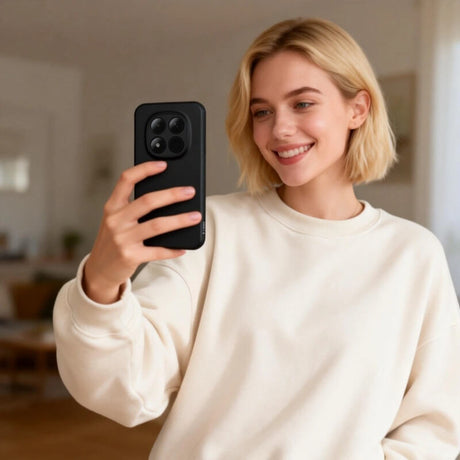 Силиконов Калъф за Xiaomi Redmi Note 15 Pro 5G, Tech-Protect Icon Soft Case, Черен (4)
